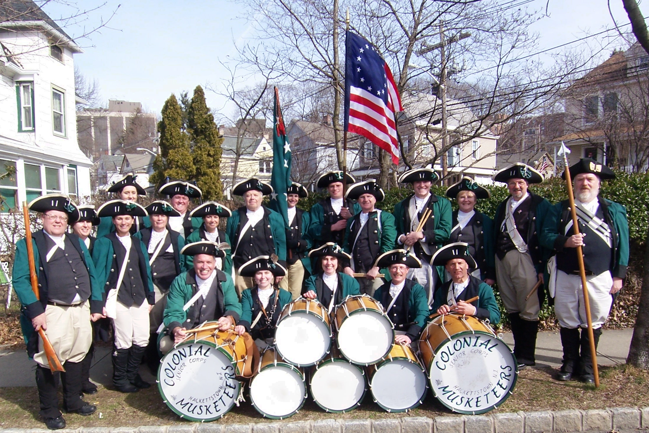 Colonial Musketeers Senior Ancient Fife and Drum Corps